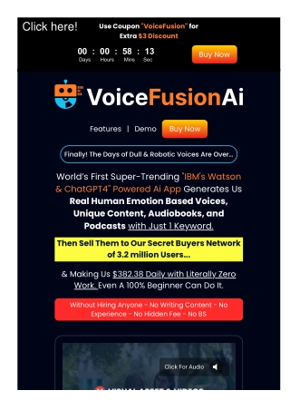 AI Voice Generator Tool