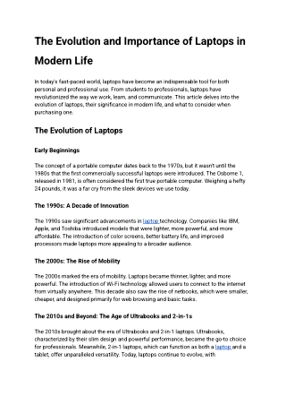 Untitled d Title: The Ultimate Guide to Choosing the Perfect Laptop iocument (1)