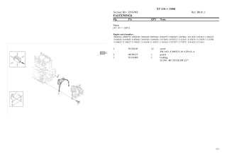 HURLIMANN xt 110 Tractor Parts Catalogue Manual Instant Download (SN 15001 and up)