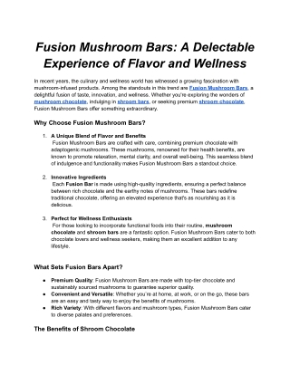 Fusion Mushroom Bars (1)