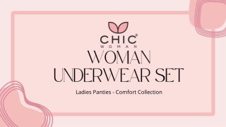 Women's Underwear Sets - Soft & Trendy Picks | Chic Woman