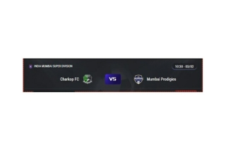 Phát sóng trực tiếp Charkop FC vs Mumbai Prodigies vào lúc 10:30, ngày 03/02/202