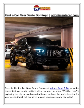 Rent a Car SRL Santo Domingo | adonisrentacar.com