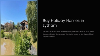 Buy Holiday Homes in Lytham