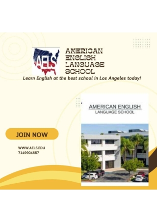 English Language School In Los Angeles