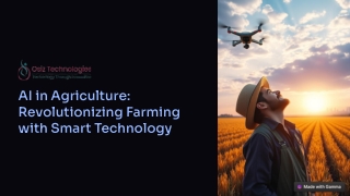 AI in Agriculture: Revolutionizing Farming with Smart Technology