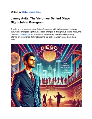 Jimmy Asija_ The Visionary Driving Diego Nightclub Gurugram (1)