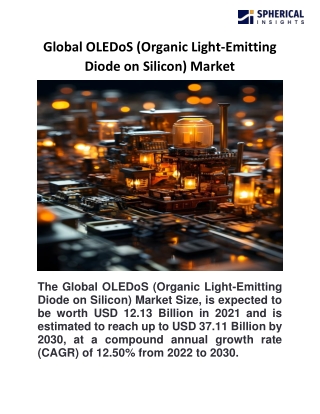 Global OLEDoS (Organic Light-Emitting Diode on Silicon) Market