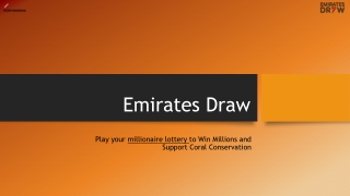 Emirates Draw PPT 23