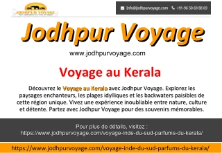 Voyage au Kerala-Jodhpur Voyage