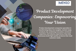Product Development Companies: Empowering Your Vision