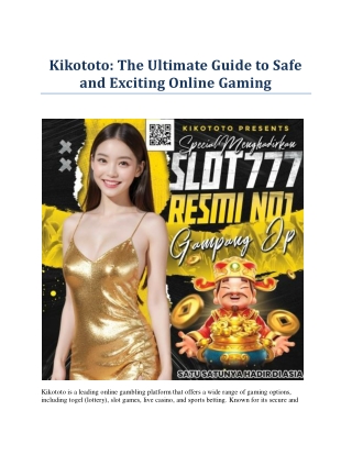 Kikototoo  the ultimate guide to know about kikotot