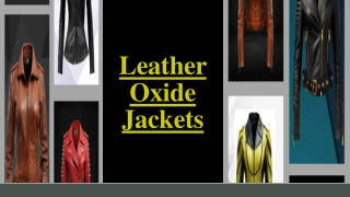 Leather Oxide Jackets