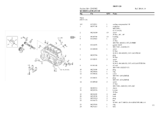 SAME iron 120 Tractor Parts Catalogue Manual Instant Download