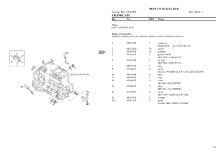 SAME iron 175 hi-line dcr Tier 3 Tractor Parts Catalogue Manual Instant Download