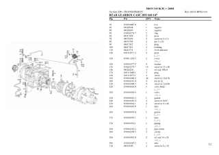 SAME iron 185 dcr Tier 3 Tractor Parts Catalogue Manual Instant Download (SN 20001 and up)