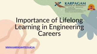 Importance of Lifelong Learning in Engineering Careers