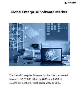 Global Enterprise Software Market