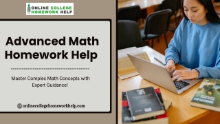 Advanced Math Homework Help – Expert Guide for Success!
