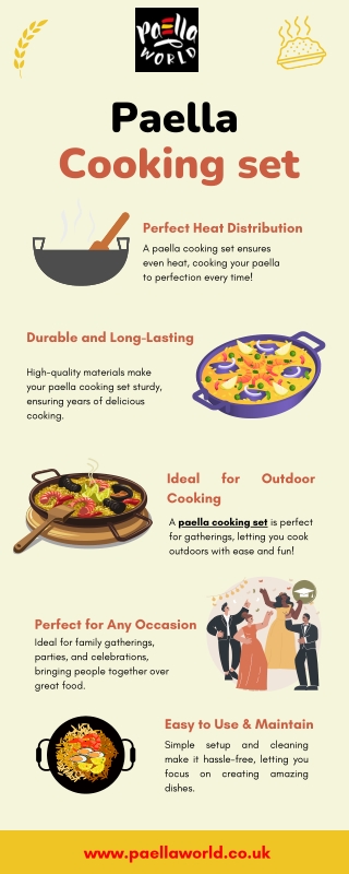 Get the Perfect Paella Cooking Set for Authentic Flavors