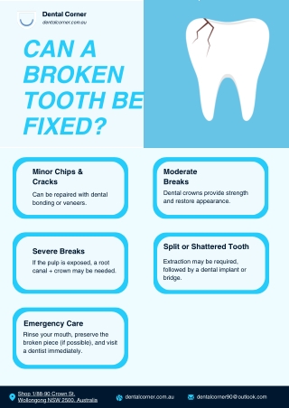 Can a Broken Tooth Be Fixed Know Your Options