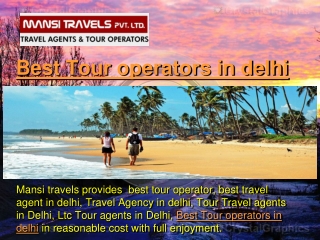 Best Tour operators in delhi