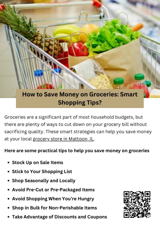 How to Save Money on Groceries: Smart Shopping Tips?