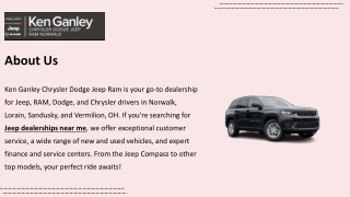 Jeep RAM Dodge Chrysler dealer in Norwalk OH | Near Sandusky