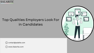 Top qualities employers look for in candiates
