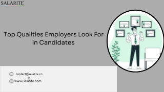 Top qualities employers look for in candidates