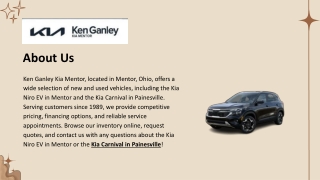 Kia Dealership in Mentor, OH | Serving Euclid and Chesterland | Ken Ganley Kia M