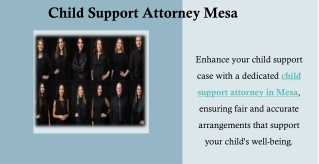 Child Support Attorney Mesa