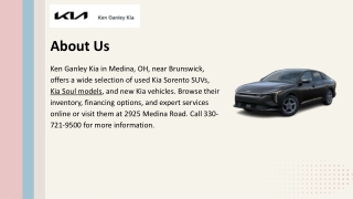 Ken Ganley Kia | Your Trusted Kia Dealership in Medina, Ohio