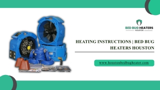 Bed Bug Heater Instructions for Effective Treatment