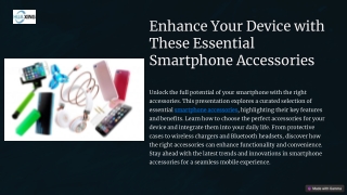 Enhance Your Device with These Essential Smartphone Accessories