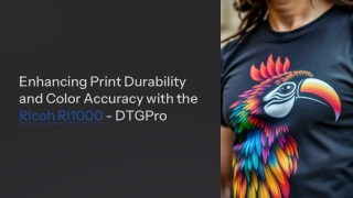 Enhancing Print Durability and Color Accuracy with the Ricoh RI1000