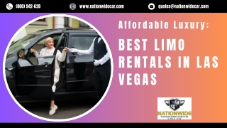 Affordable Luxury Best Limo Rentals in Las Vegas