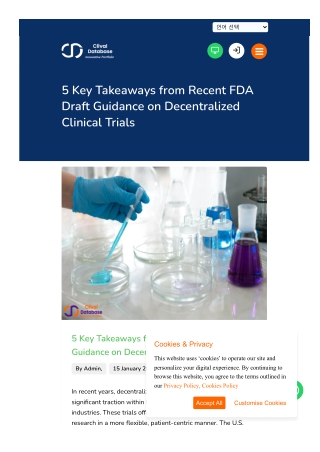 Leading Innovation in Clinical Drug Development | Clival Database