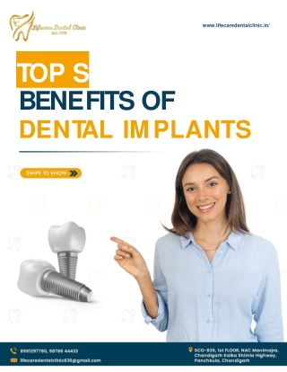 Best Dental Implant in Panchkula  -Life Care Dental Clinic