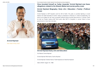 Once branded himself as 'kattar imaandar' Arvind Kejriwal now faces allegations