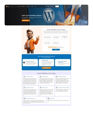 Create Beautiful WordPress Inner Pages for Your Website