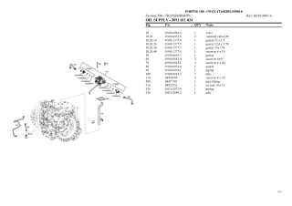 SAME fortis 180 Tractor Parts Catalogue Manual Instant Download (SN wsxat60200ls50010 and up)