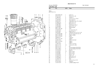 SAME frutteto 75 Tractor Parts Catalogue Manual Instant Download