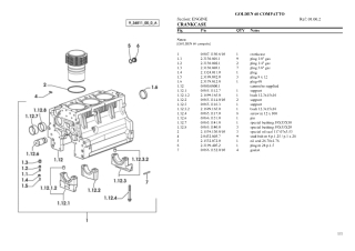 SAME golden 60 compatto Tractor Parts Catalogue Manual Instant Download