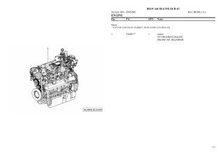 SAME iron 160 hi-line dcr 4v Tier 3 Tractor Parts Catalogue Manual Instant Download