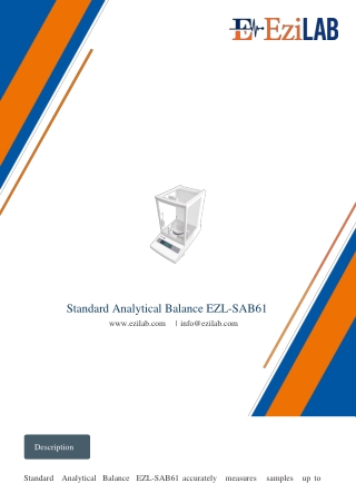 Standard-Analytical-Balance-EZL-SAB61