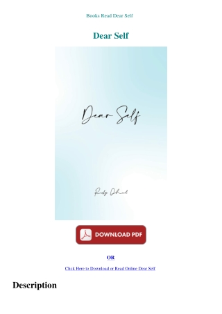 Books Read Dear Self