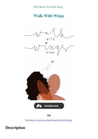 PDF eBooks Walk With Wings