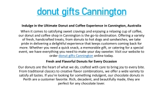 donut gifts Cannington