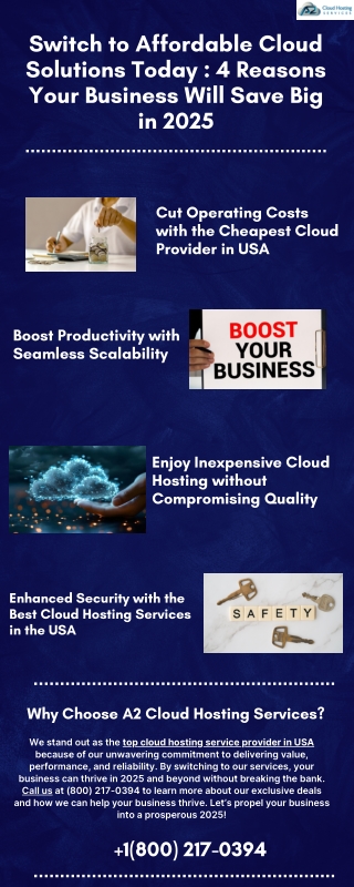 Affordable Cloud Solutions : 10 Reasons Your Business Will Save Big in 2025